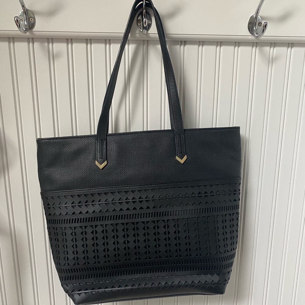 Stella & Dot black tote